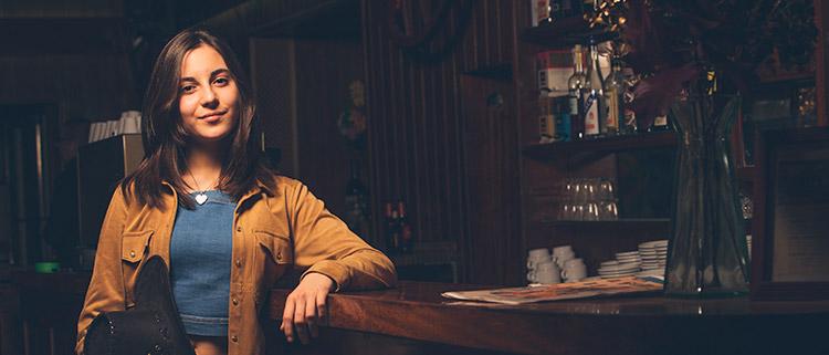 Abril Saurí On the Blue Ride